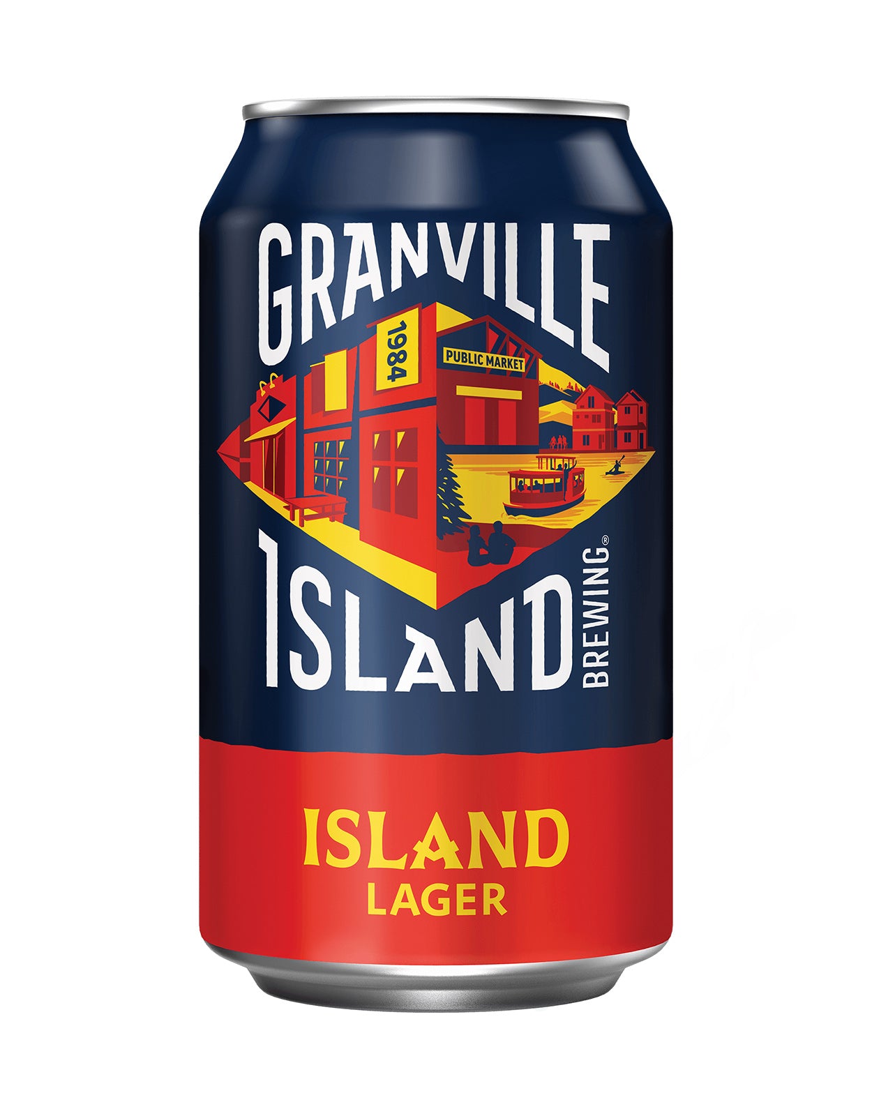 Granville Island Brewing Island Lager 355 ml - 6 Cans