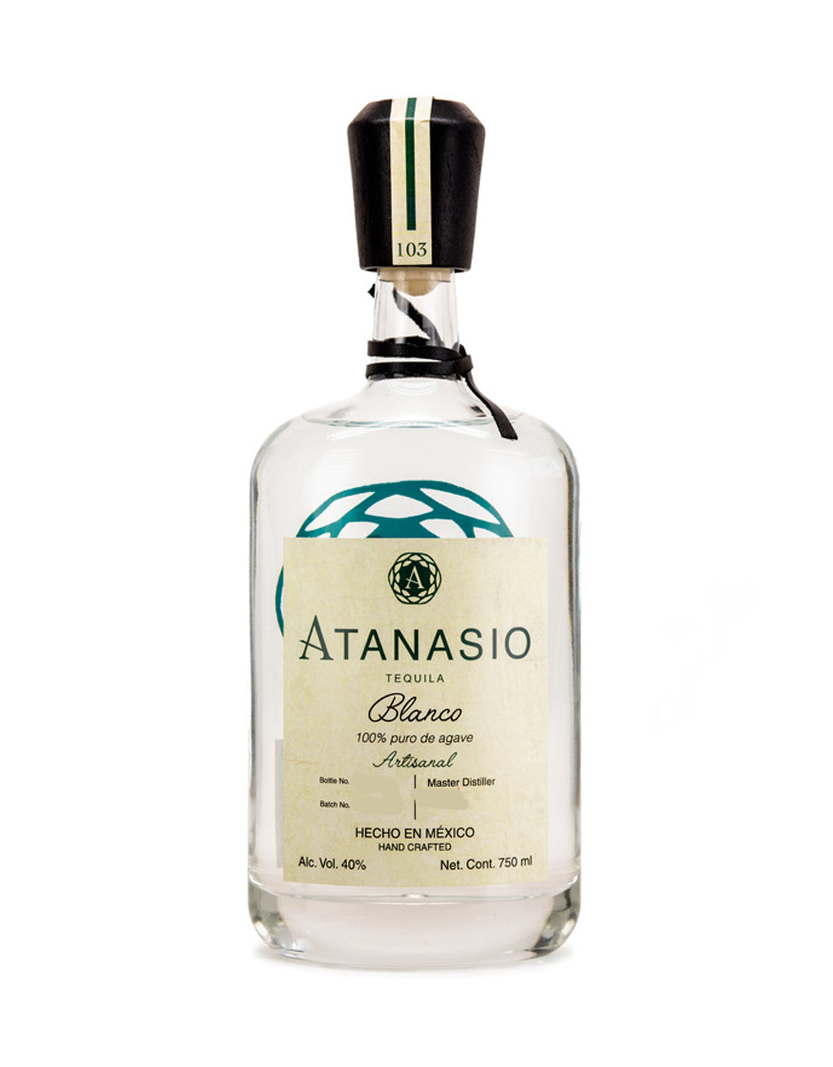 Atanasio Blanco Tequila - ZYN THE WINE MARKET LTD.