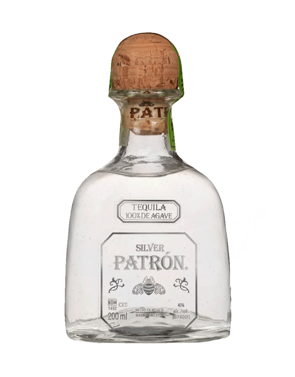 Patron Silver Tequila - 200 ml - ZYN THE WINE MARKET LTD.
