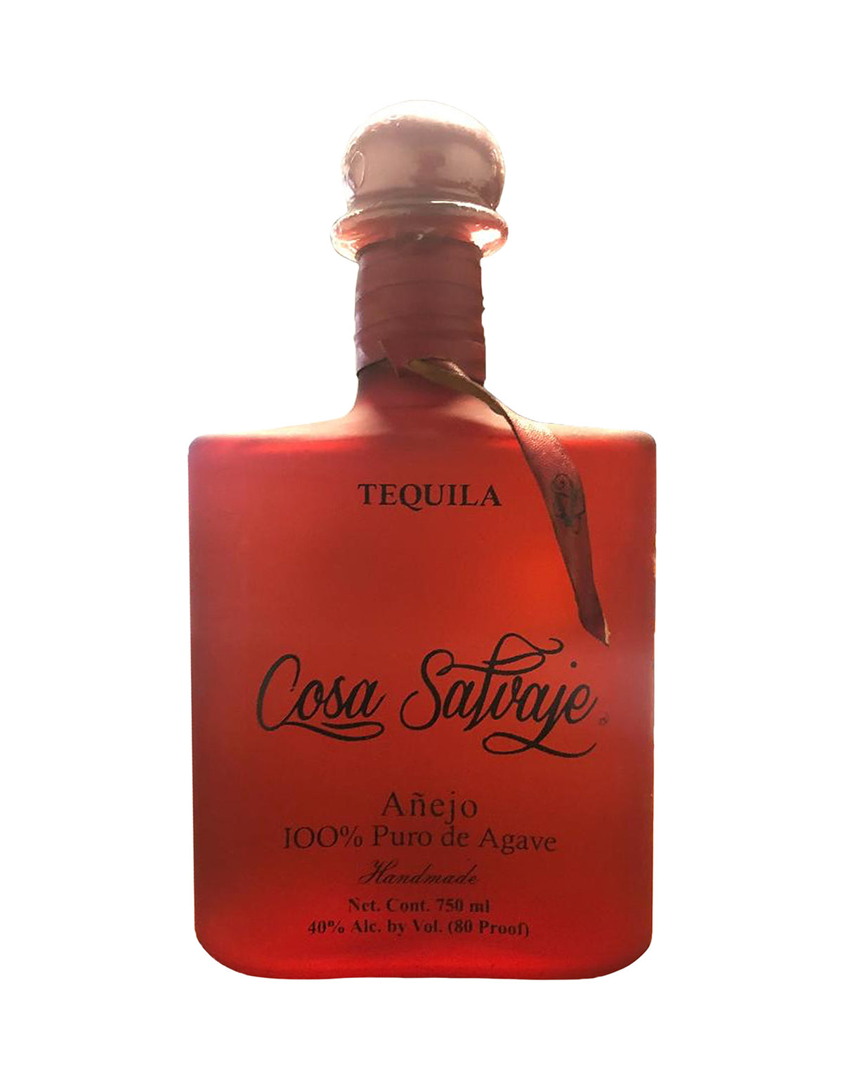 Cosa Salvaje Anejo Tequila - ZYN THE WINE MARKET LTD.