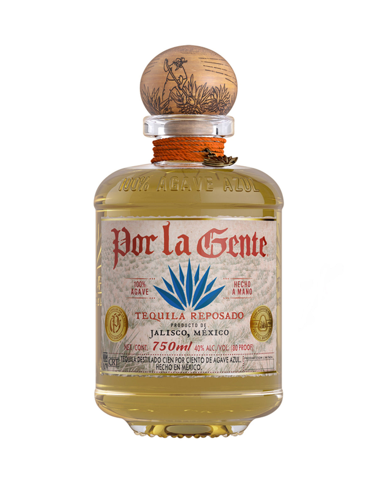 Por la Gente Tequila Reposado - ZYN THE WINE MARKET LTD.