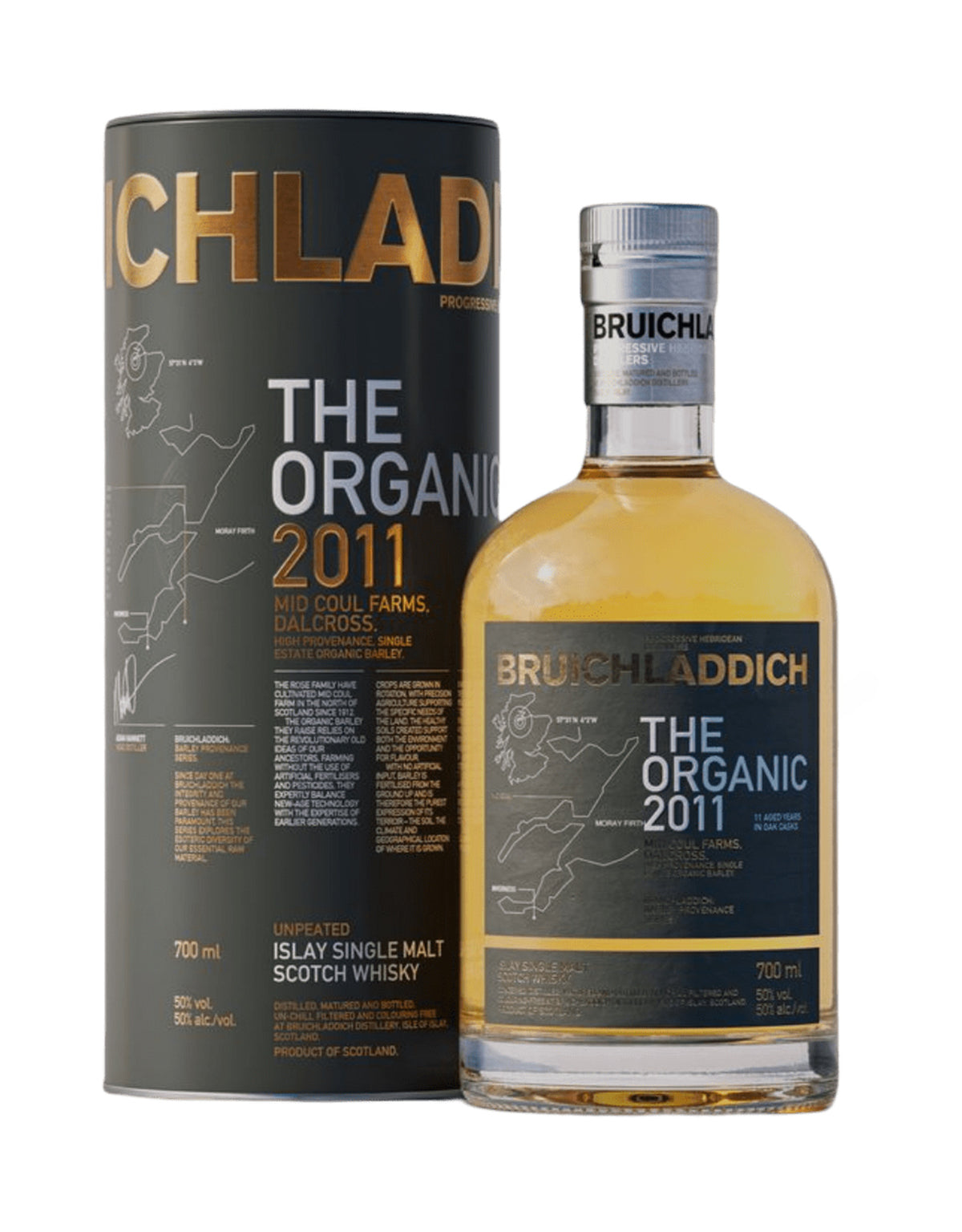 Bruichladdich The Organic 2011 - ZYN THE WINE MARKET LTD.