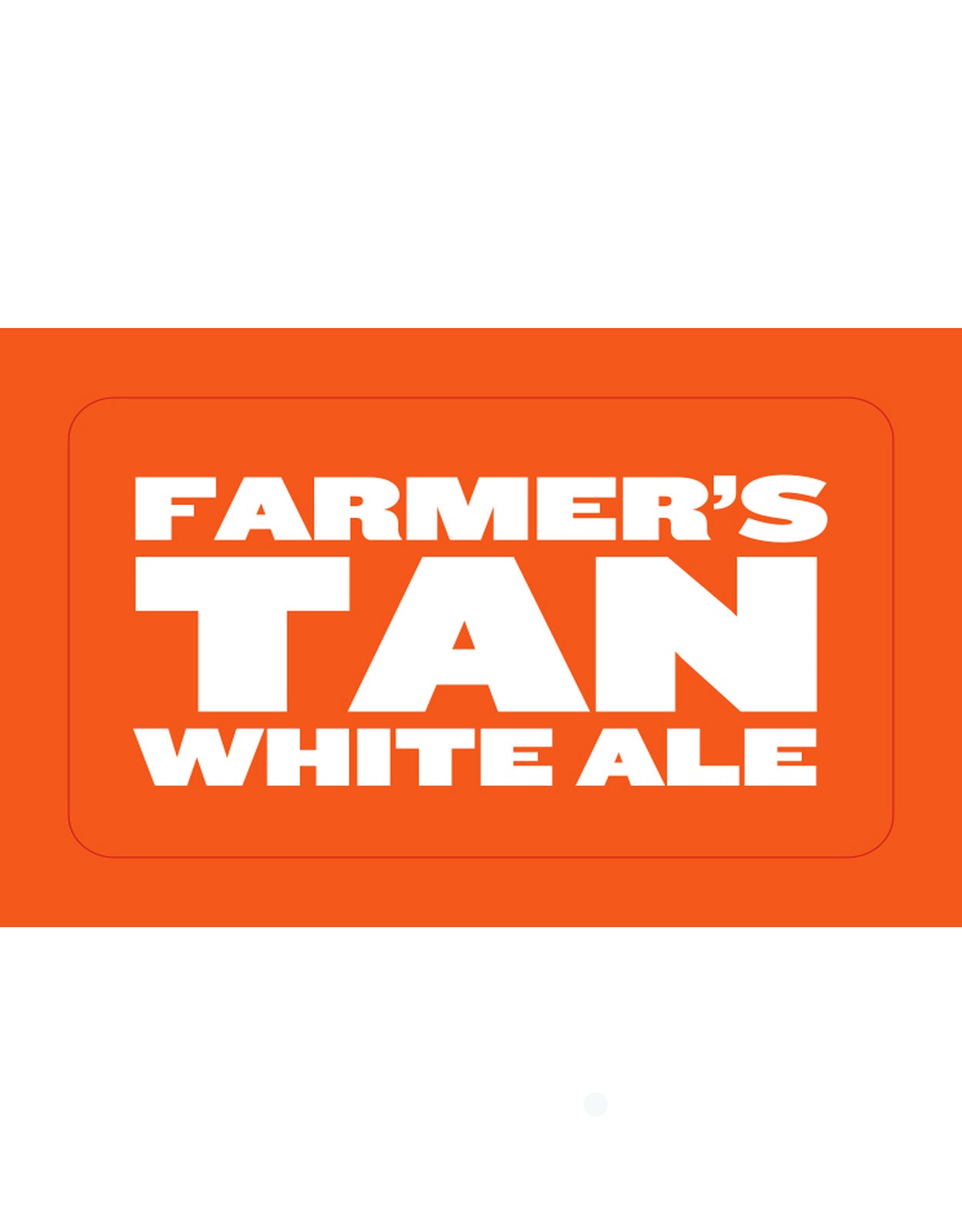 Brewsters Farmer's Tan Belgian White Ale - 30 Litre Keg