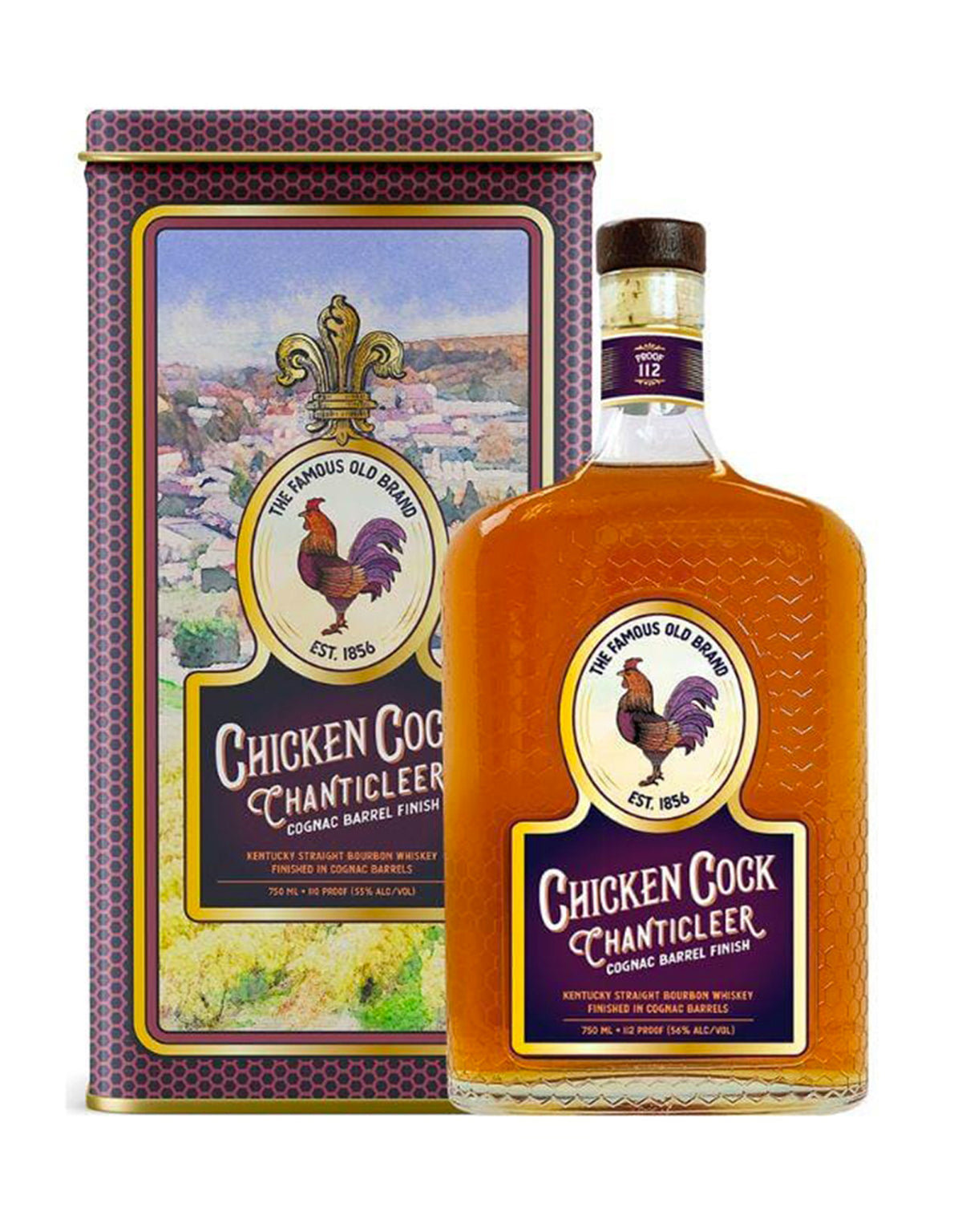 Chicken Cock Chanticleer Cognac Barrel Finish Bourbon - ZYN THE WINE MARKET LTD.