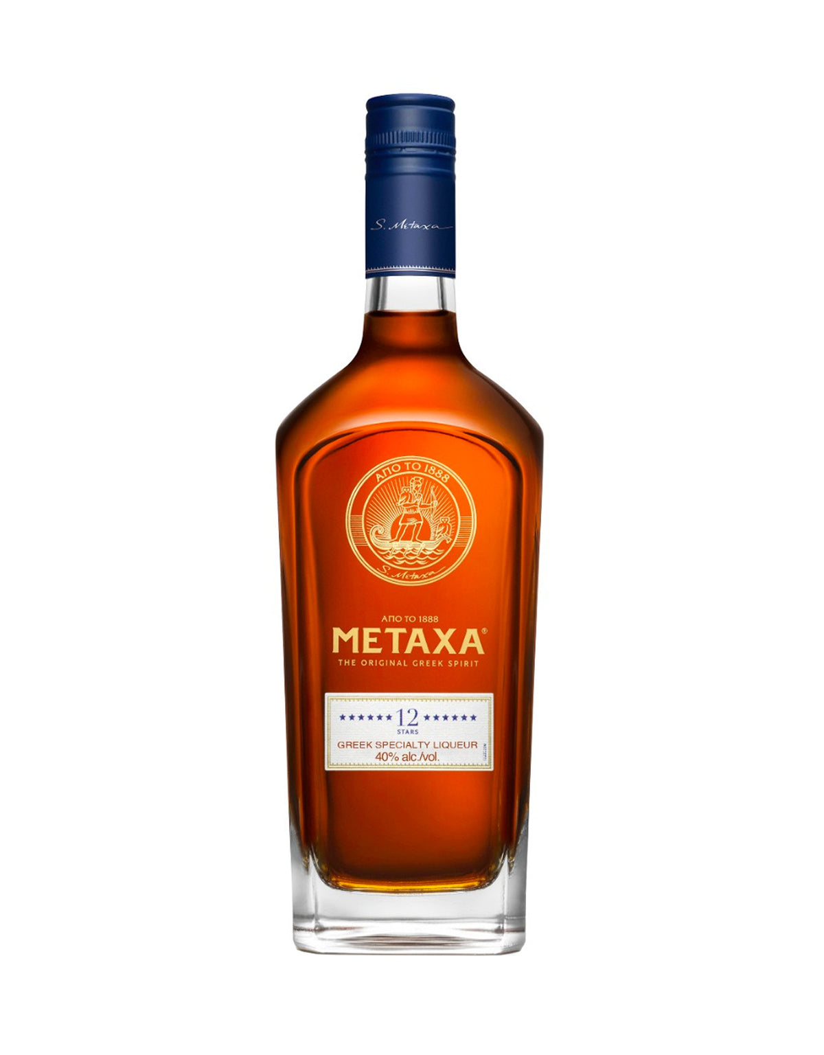 Metaxa 12 Star Brandy - ZYN THE WINE MARKET LTD.