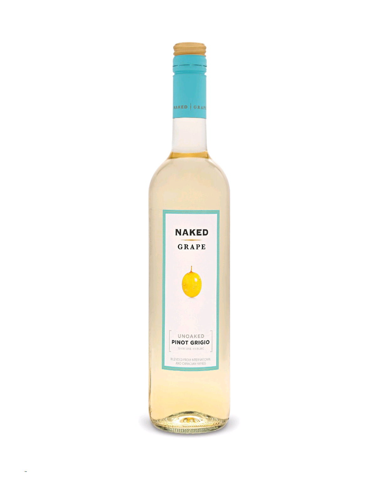 Naked Grape Pinot Grigio - 12 Bottles - ZYN THE WINE MARKET LTD.