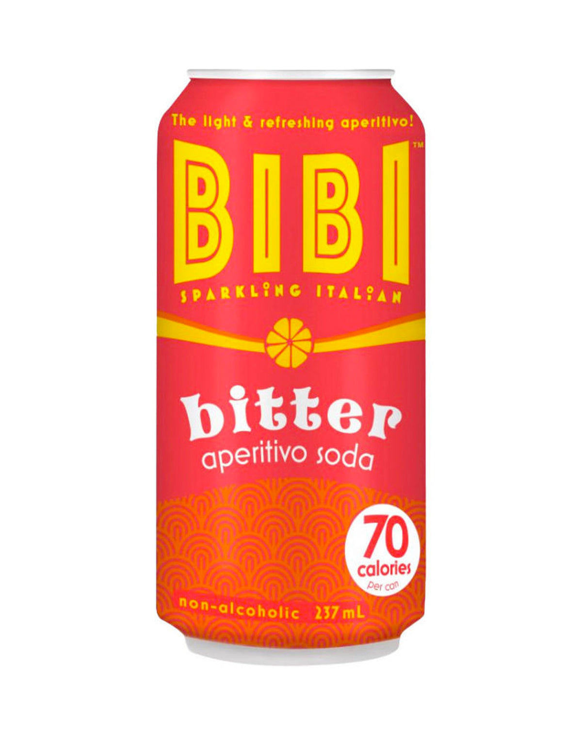 BIBI Bitter Aperitivo Soda (Non Alcoholic) 237 ml - 4 Cans - ZYN THE WINE MARKET LTD.