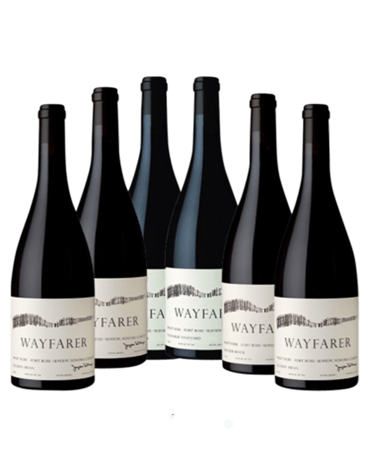 Wayfarer Pinot Noir The Estate Library Vertical - 6 Bottles
