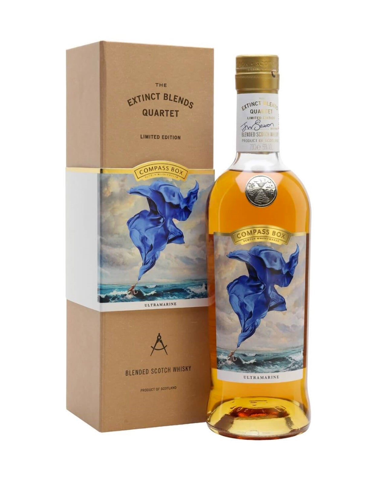 Compass Box Ultramarine The Extinct Blender Quartet Whisky