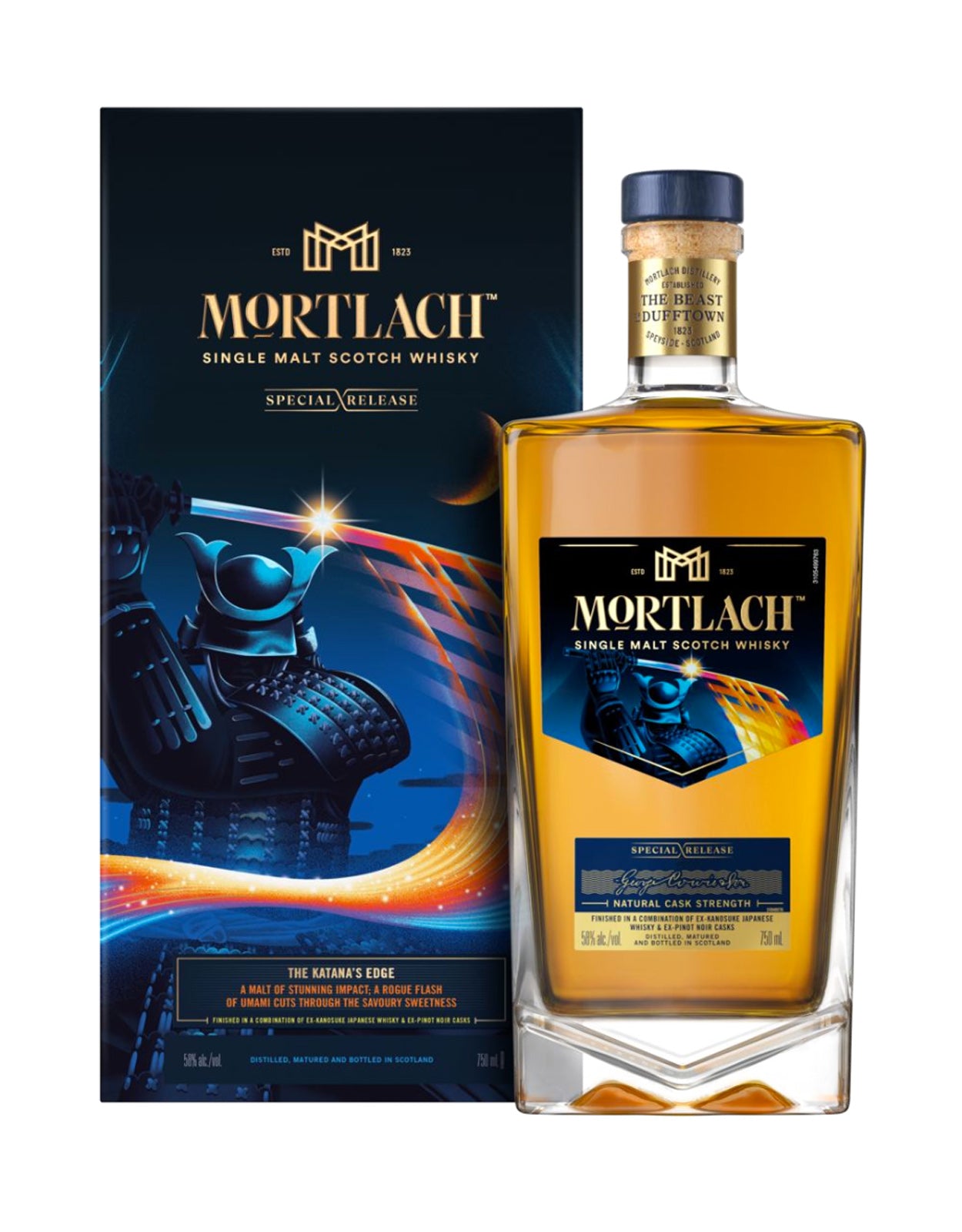 Mortlach 'The Katana's Edge' Single Malt Special Release 2023