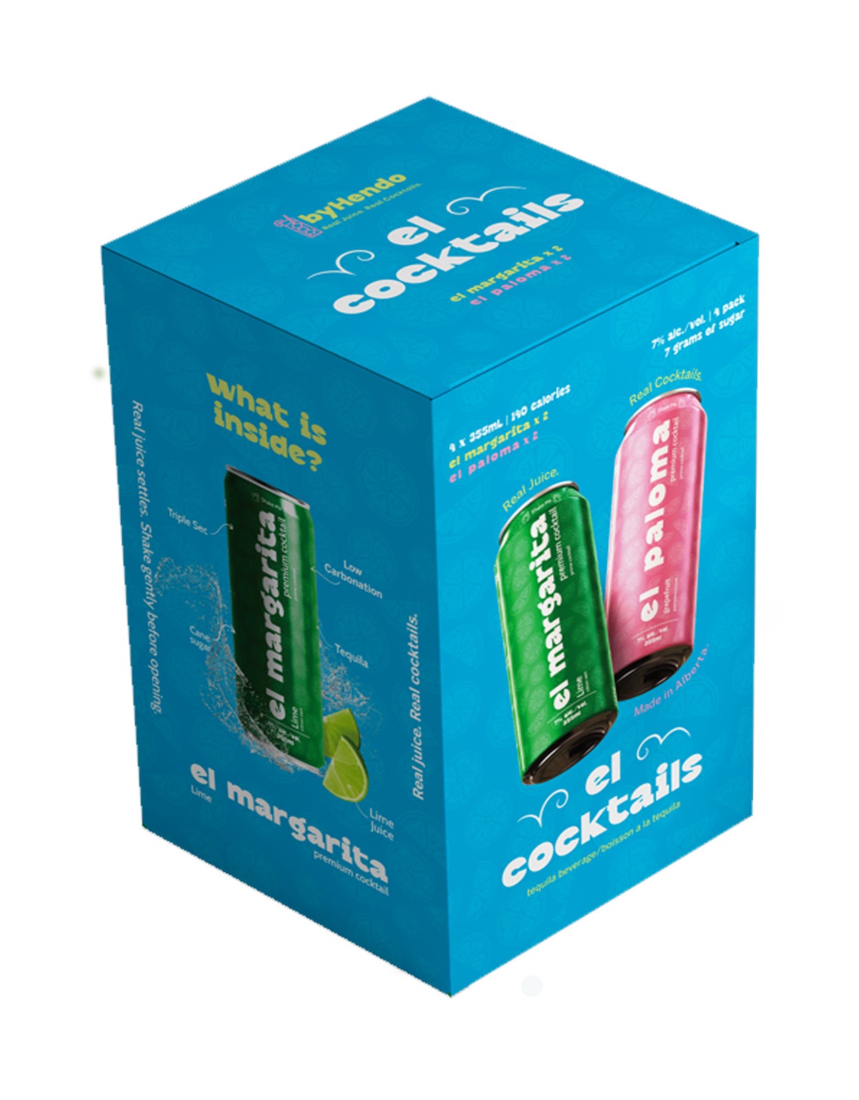 El Cocktail Mix Pack 355 ml - 24 Cans