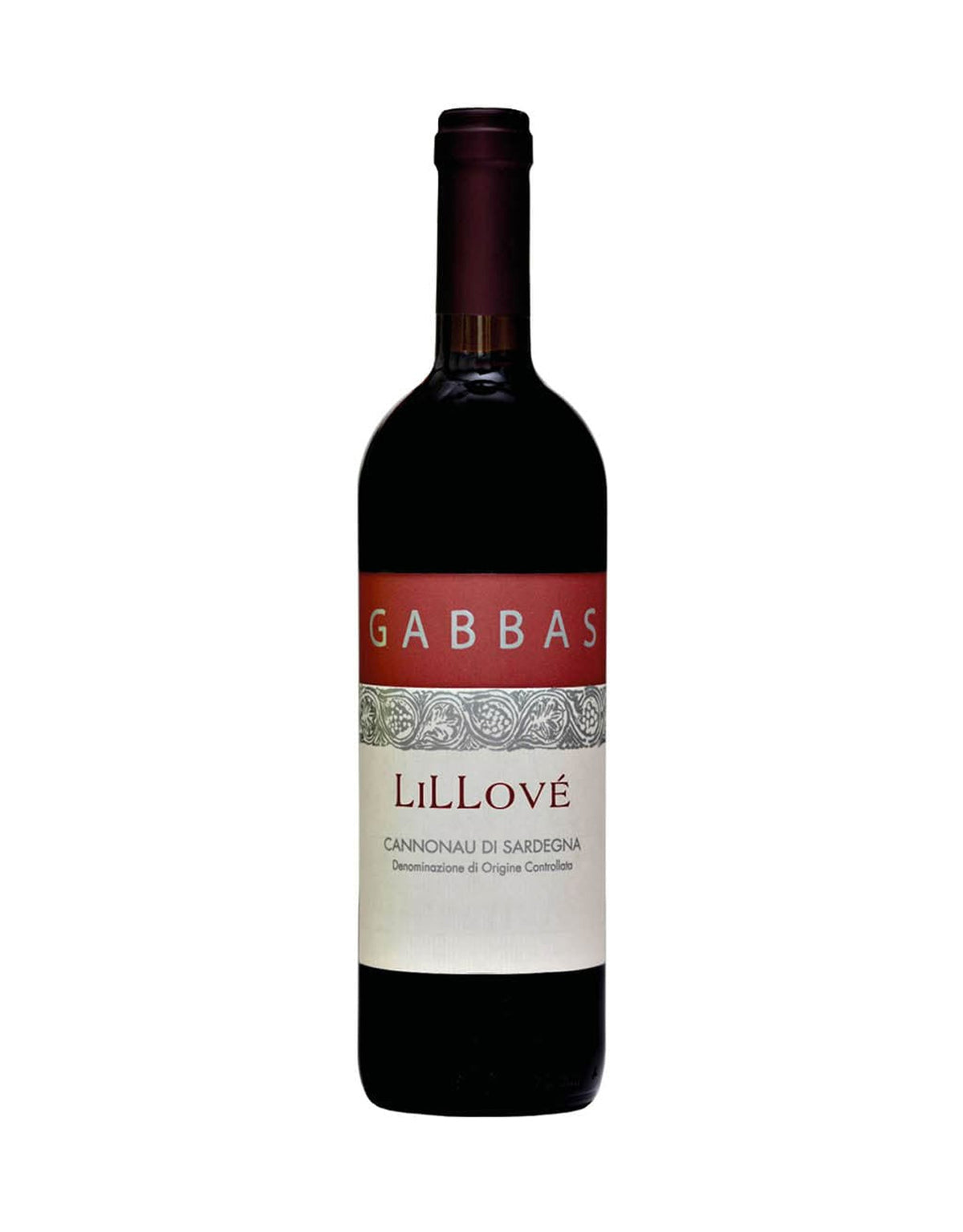 Gabbas Lillove Cannonau di Sardegna 2020 - ZYN THE WINE MARKET LTD.