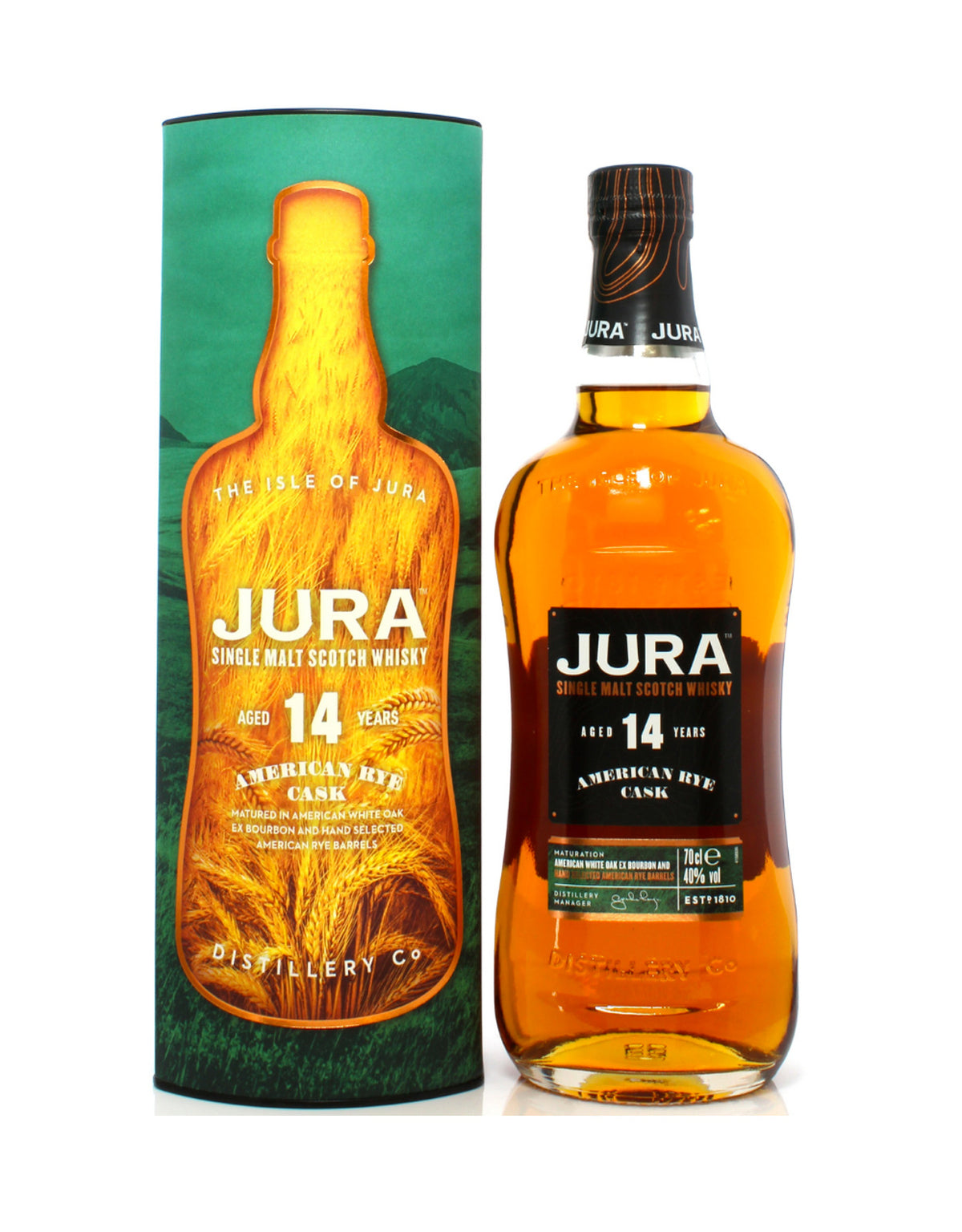 Jura 14 Year Old 'American Rye Cask' - ZYN THE WINE MARKET LTD.