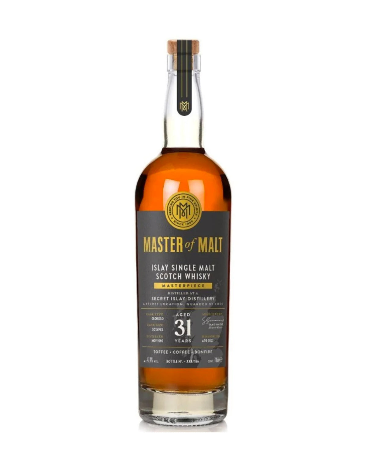 A Secret Islay Distillery (Master of Malt) Single Malt 31 Year Old 1990