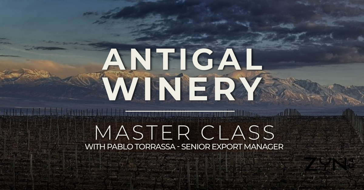 Antigal Winery Master Class with Pablo Torrassa