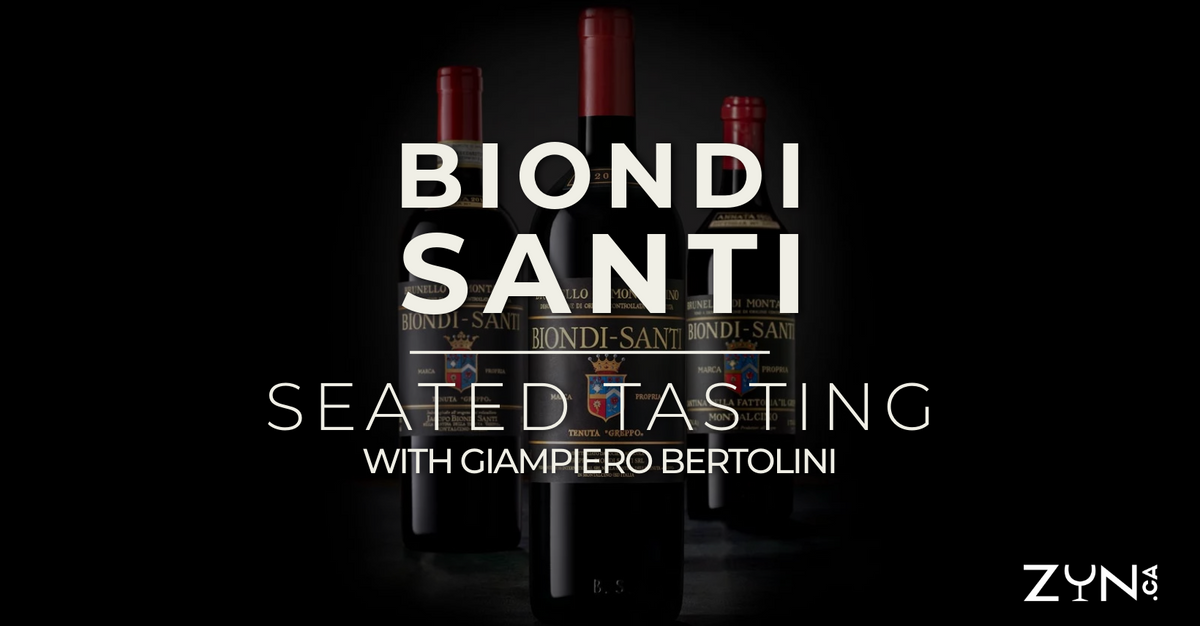 Biondi Santi Masterclass | Hosted by Giampiero Bertolini