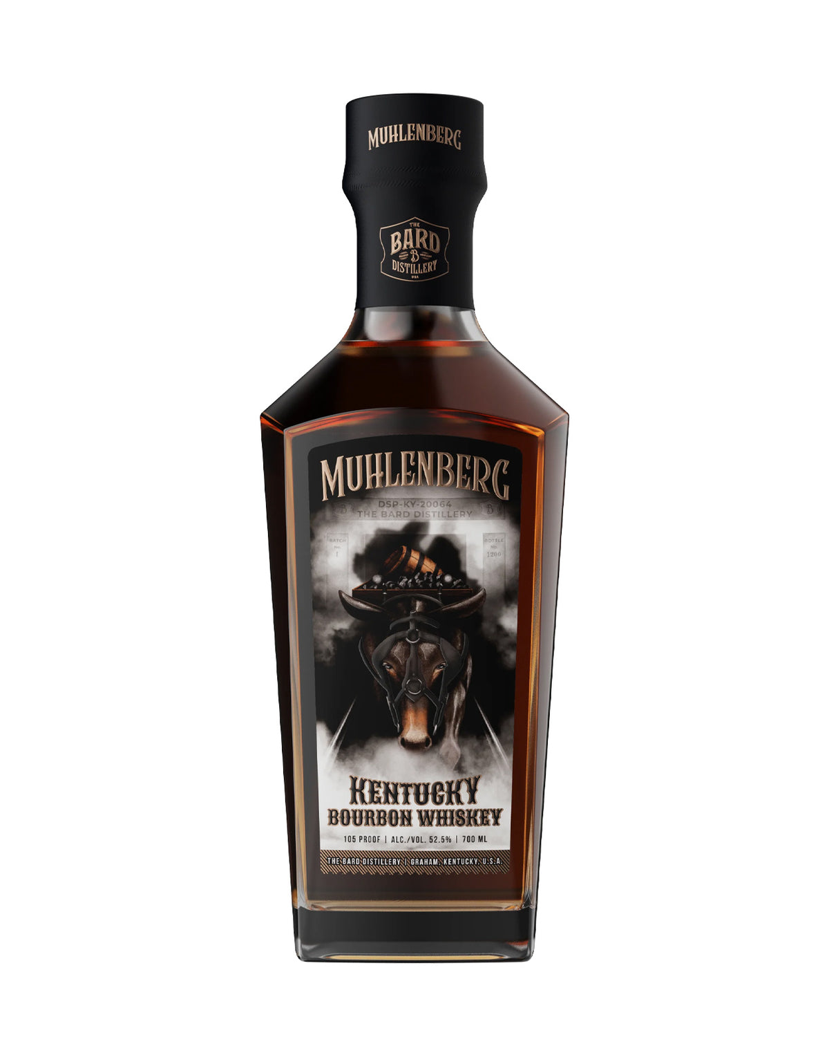 The Bard Distillery Muhlenberg Kentucky Bourbon Whiskey - 700 ml