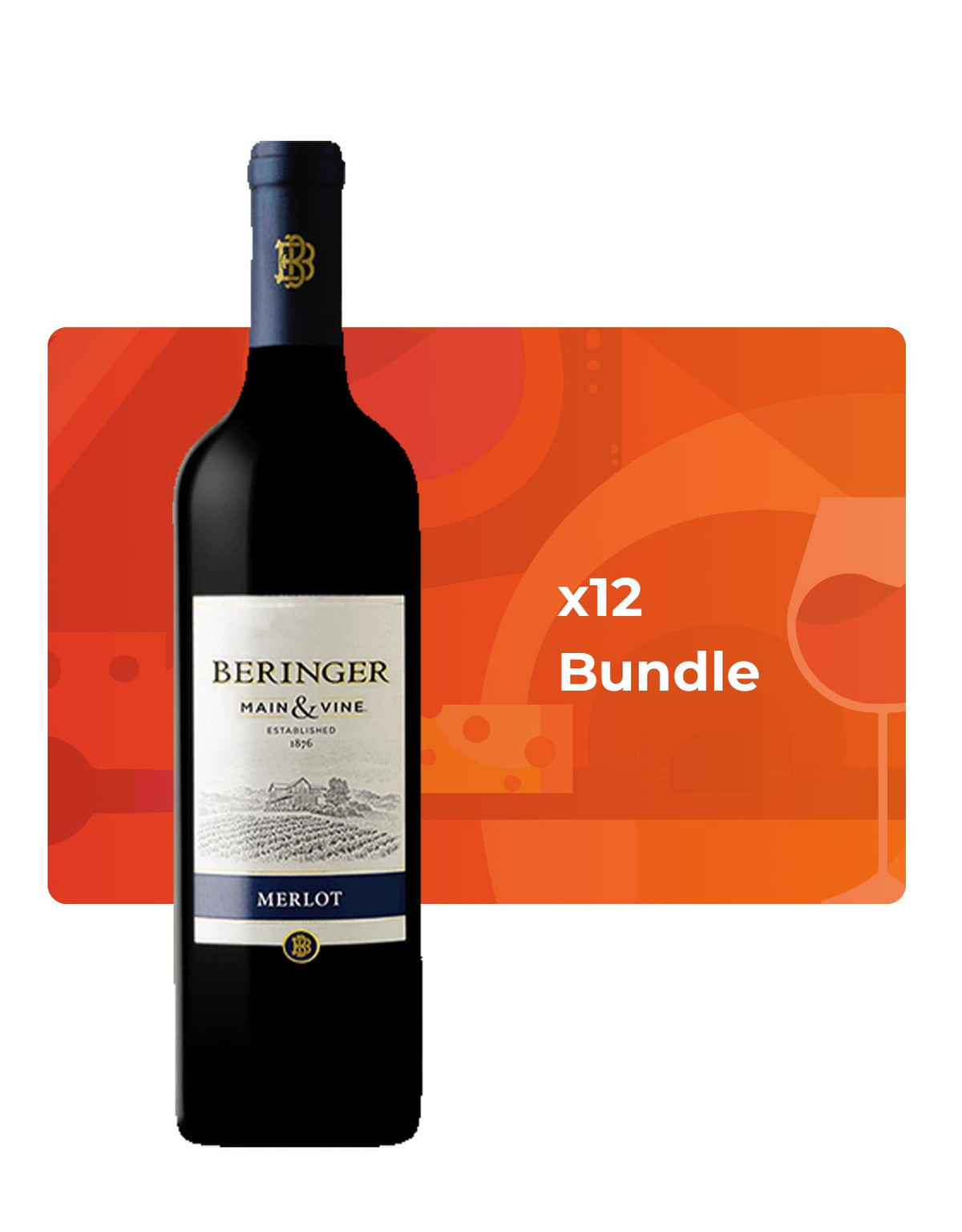 Beringer Merlot Main & Vine - Bundle & Save