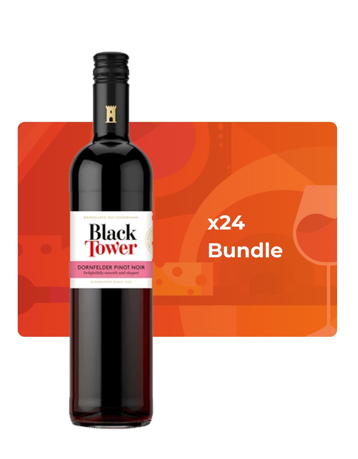Black Tower Pinot Noir Dornfelder - Bundle & Save