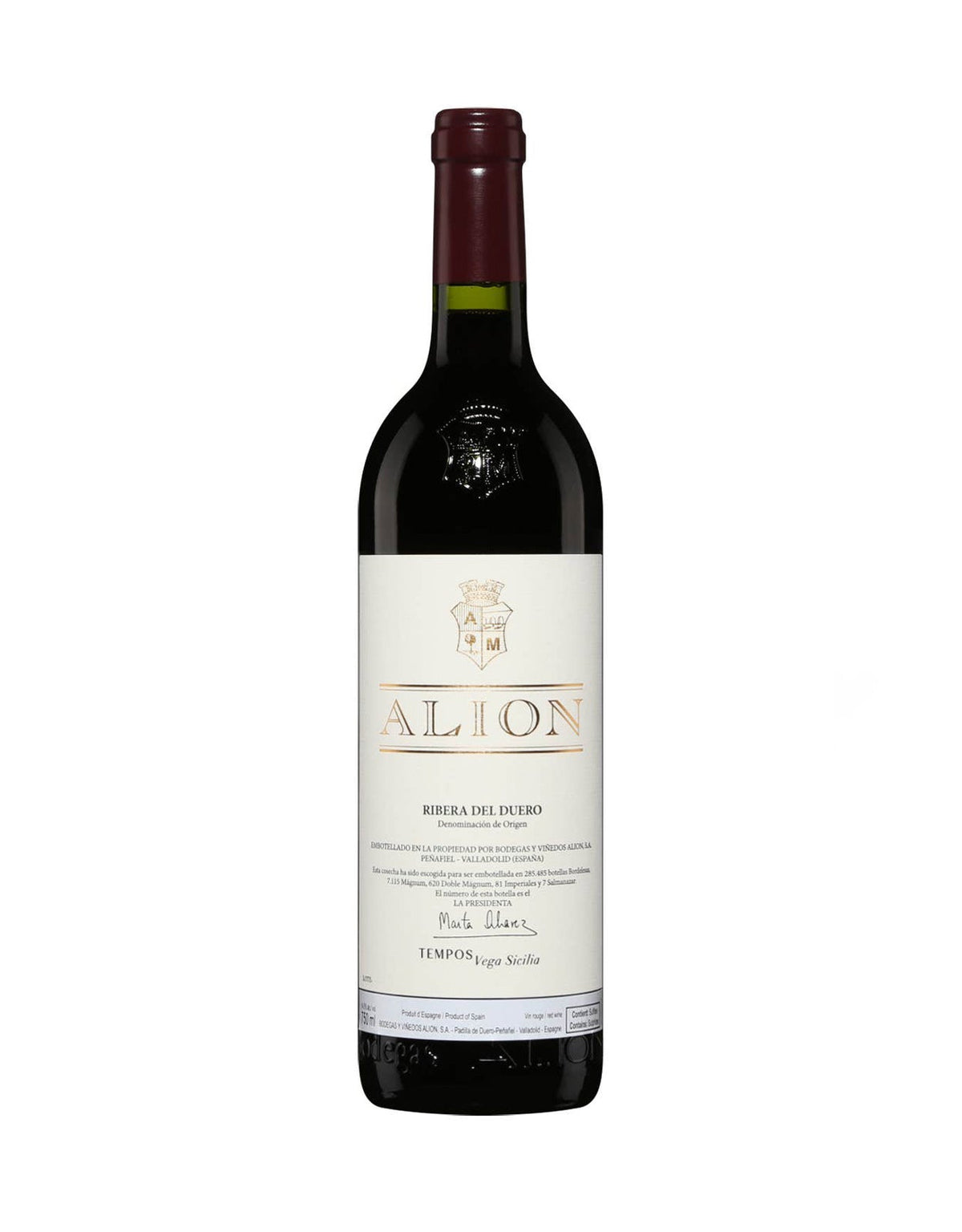 Bodegas y Vinedos Alion 2020