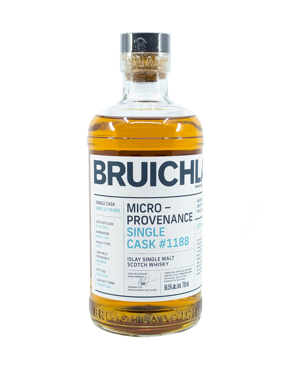 Bruichladdich Micro-Provenance Single Cask #1188