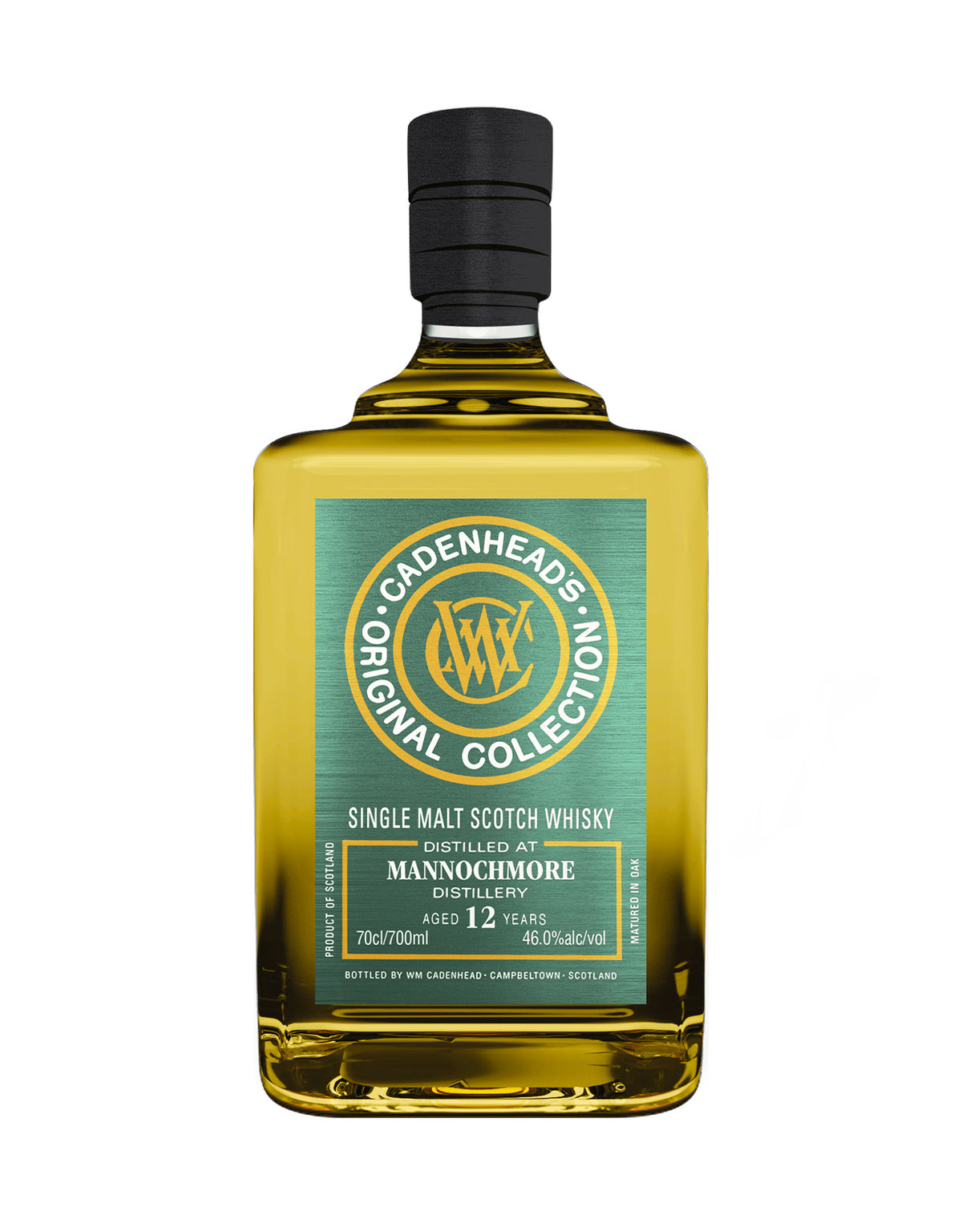 Cadenhead Mannochmore 12 Years Old Single Malt Whisky - 700 ml