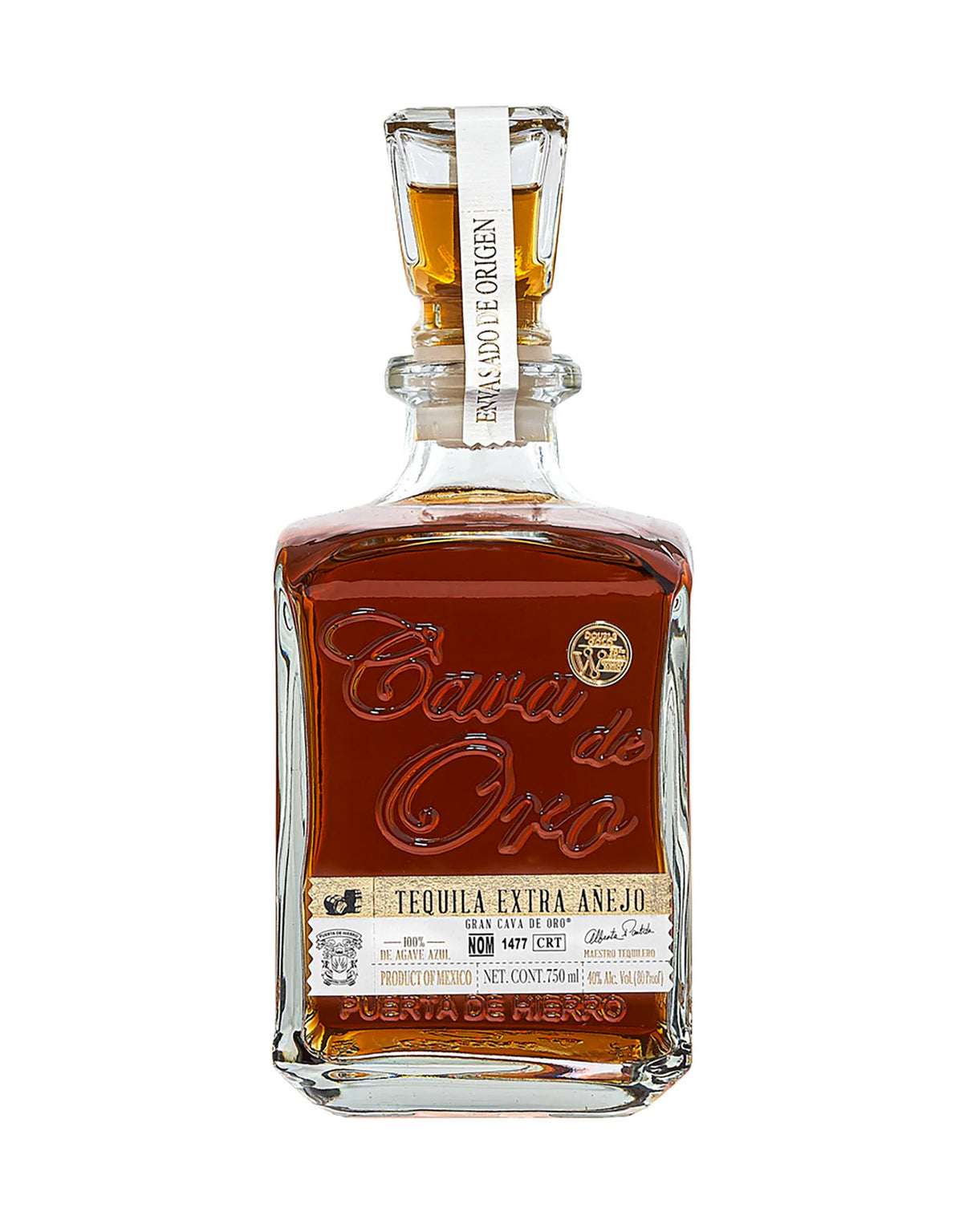 Cava De Oro Extra Anejo Tequila