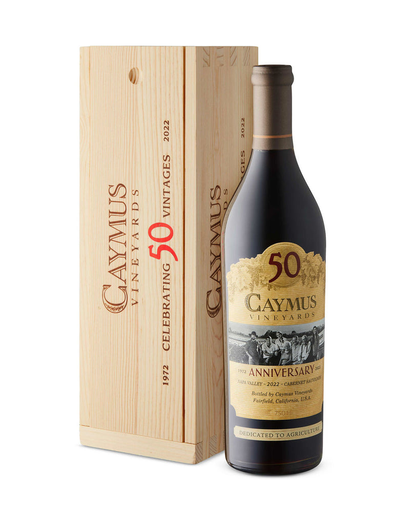 Caymus Napa Valley Cabernet Sauvignon 2022 50th Anniversary with