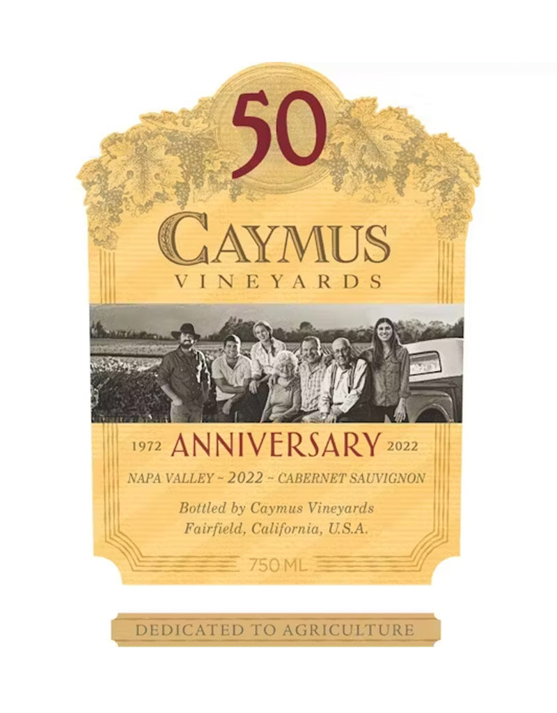 Caymus Cabernet Sauvignon 'Napa Valley' 2022 50th Anniversary - 3
