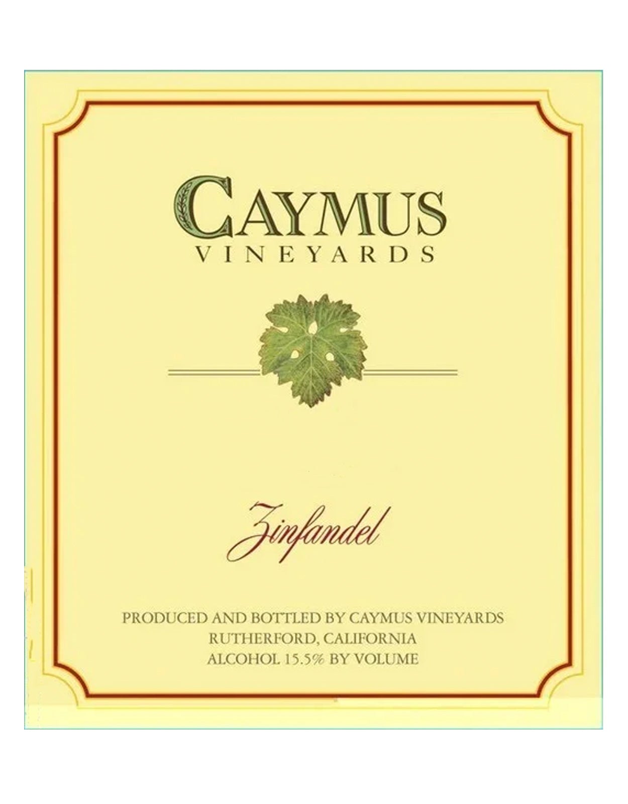 Caymus California Zinfandel 2022