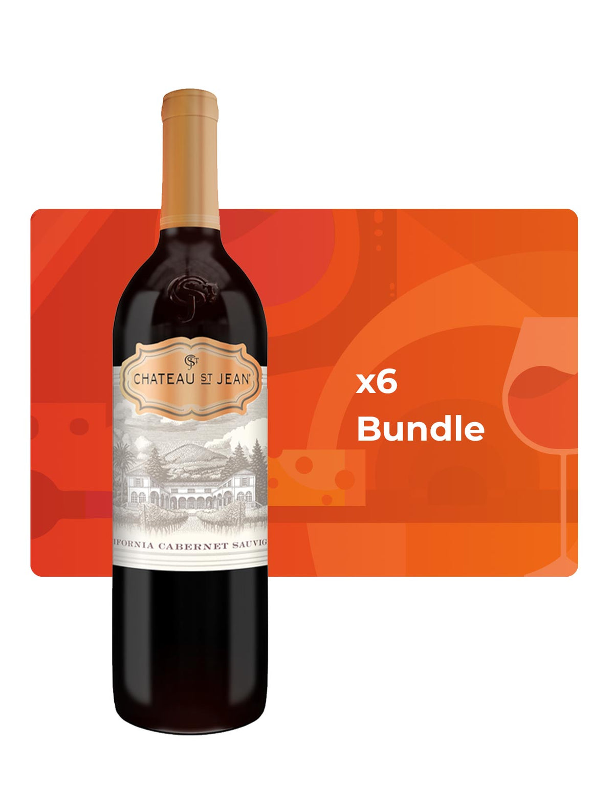 Chateau St Jean Cabernet Sauvignon - Bundle & Save
