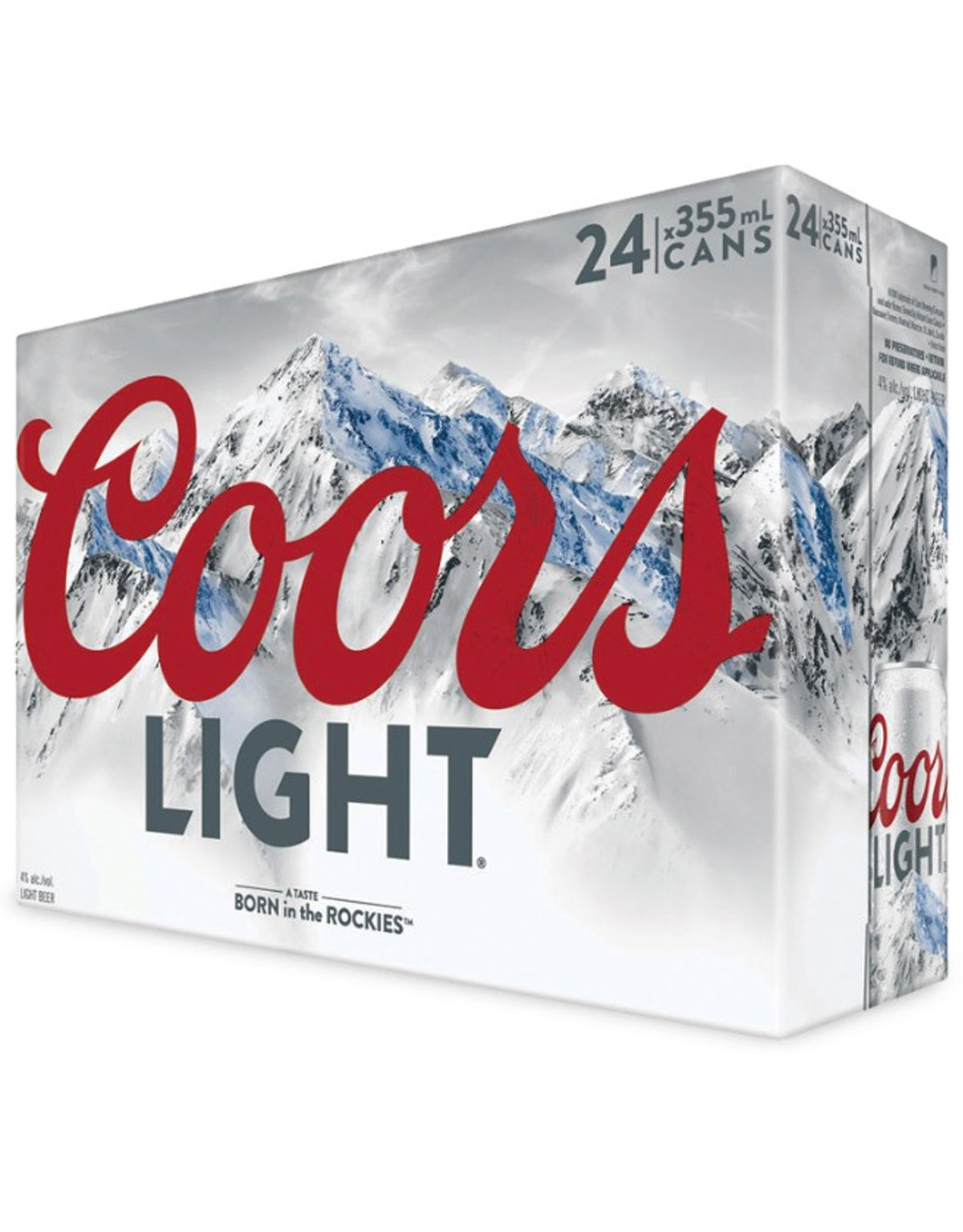 Coors Light 355 ml - 24 Cans