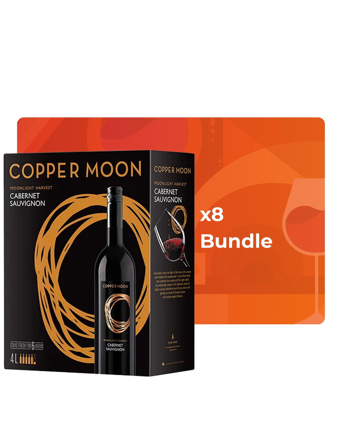 Copper Moon Cabernet Sauvignon - 4 Litre Box - Bundle & Save