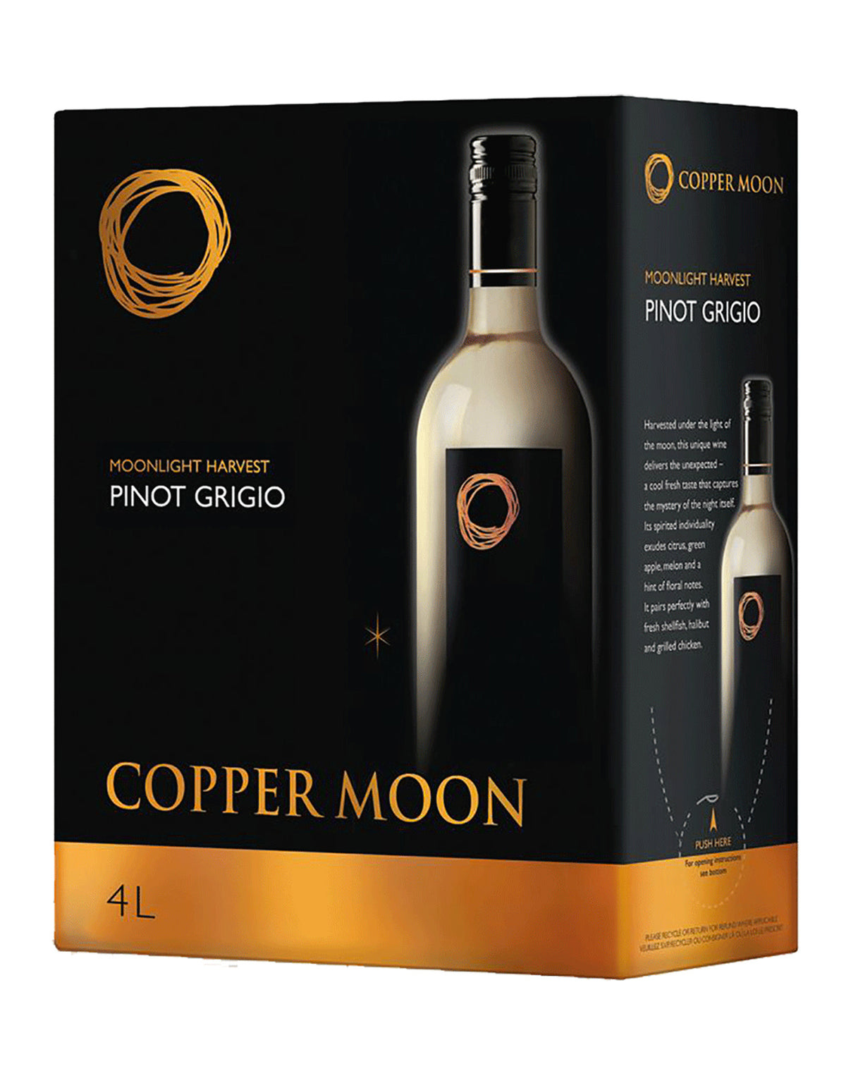 Copper Moon Pinot Grigio - 4 Litre Box