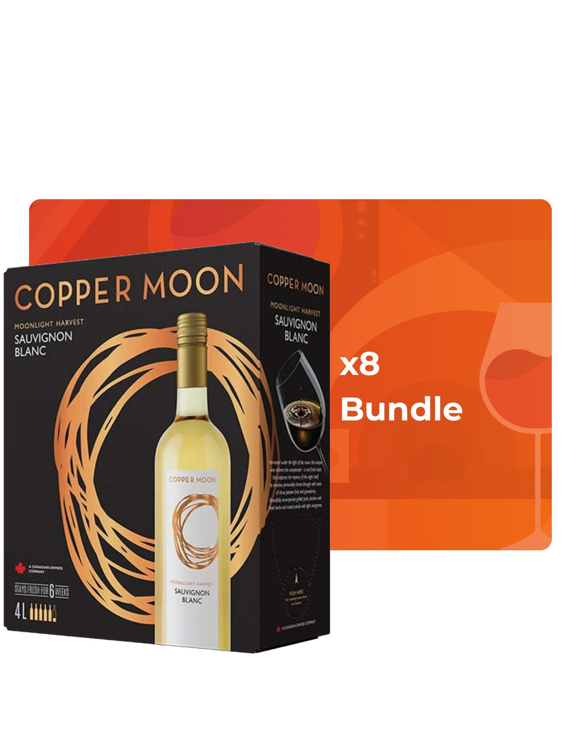 Copper Moon Sauvignon Blanc - 4 Litre Box - Bundle & Save