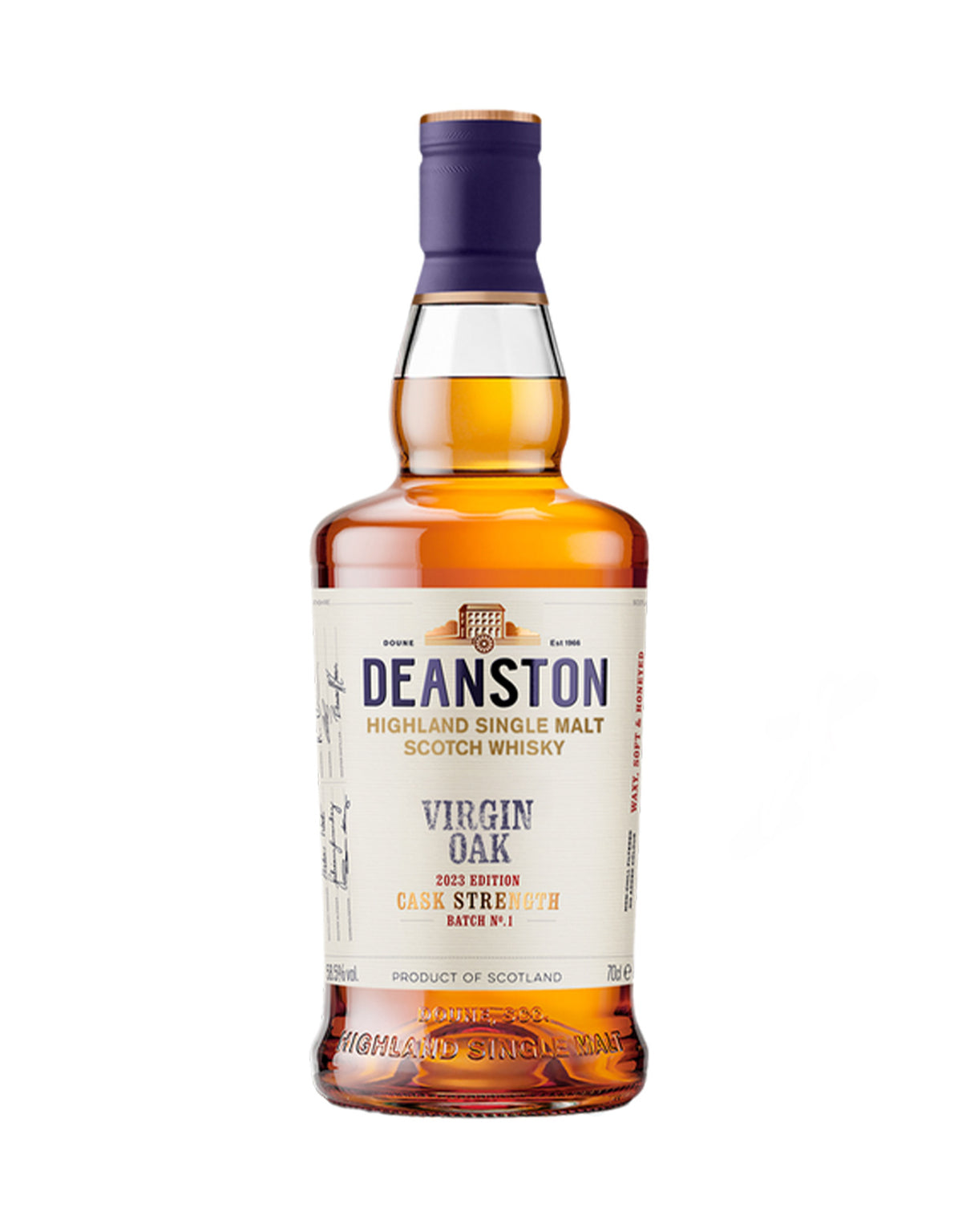 Deanston Virgin Oak Cask Strength Single Malt Whisky
