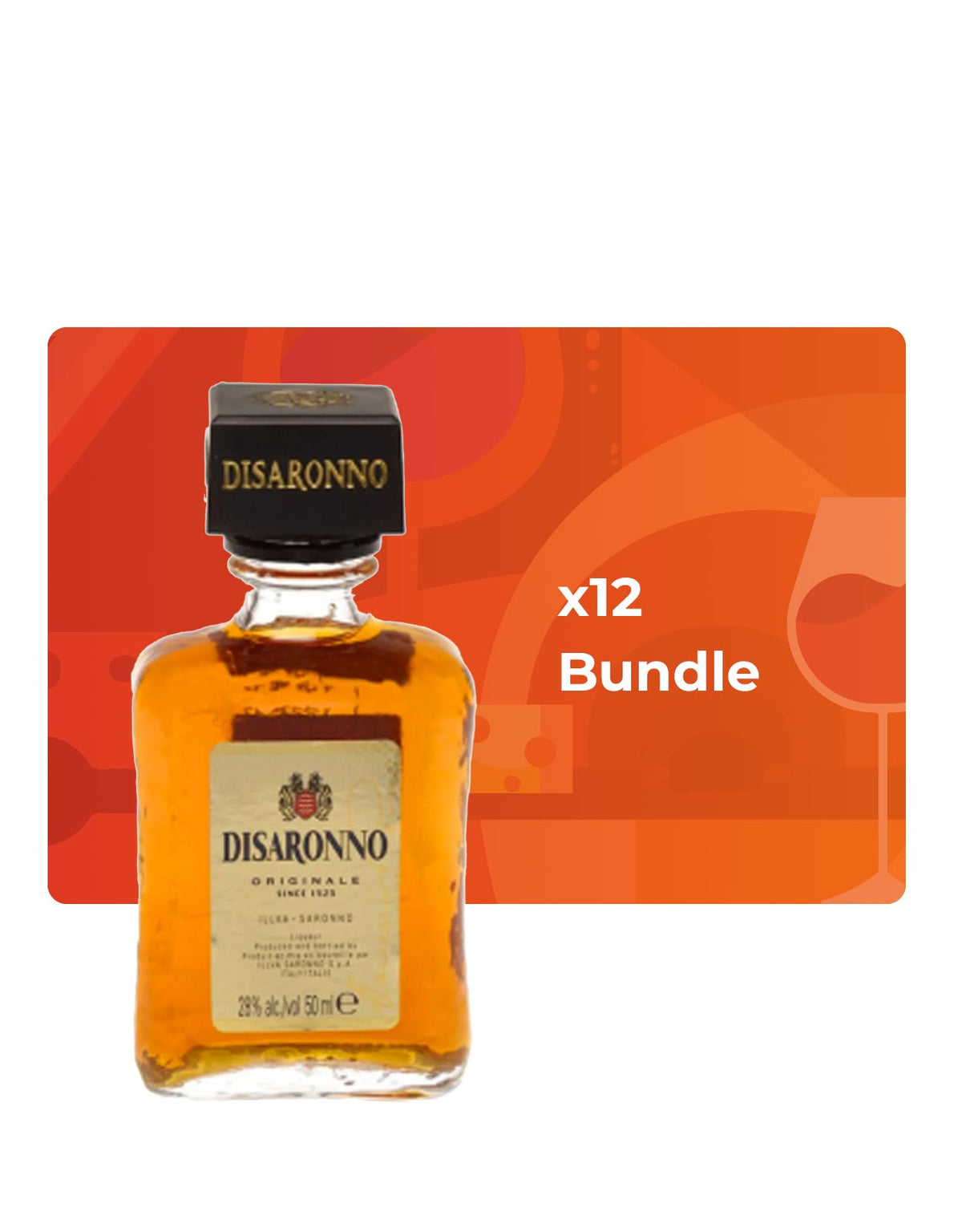 Disaronno Amaretto - Mini 50 ml - Bundle & Save