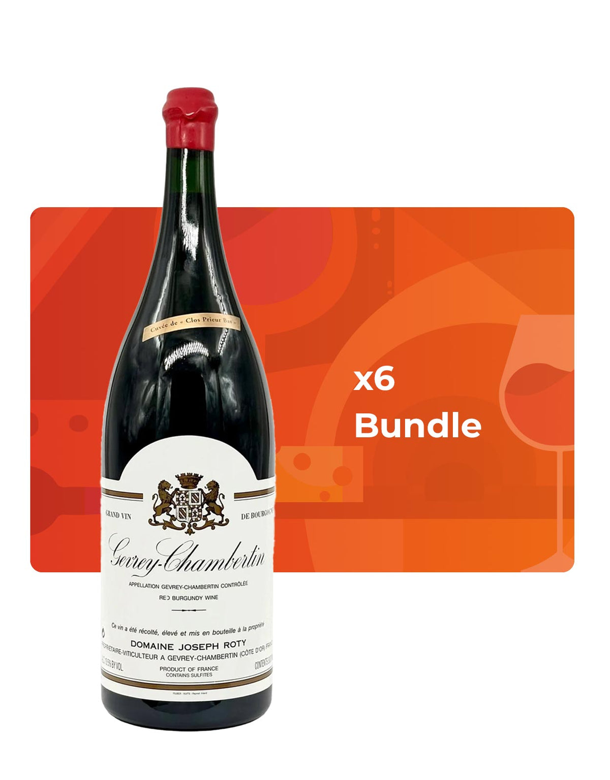 Domaine Joseph Roty Gevrey Chambertin 'Cuvee de Clos Prieur Bas' - Bundle & Save