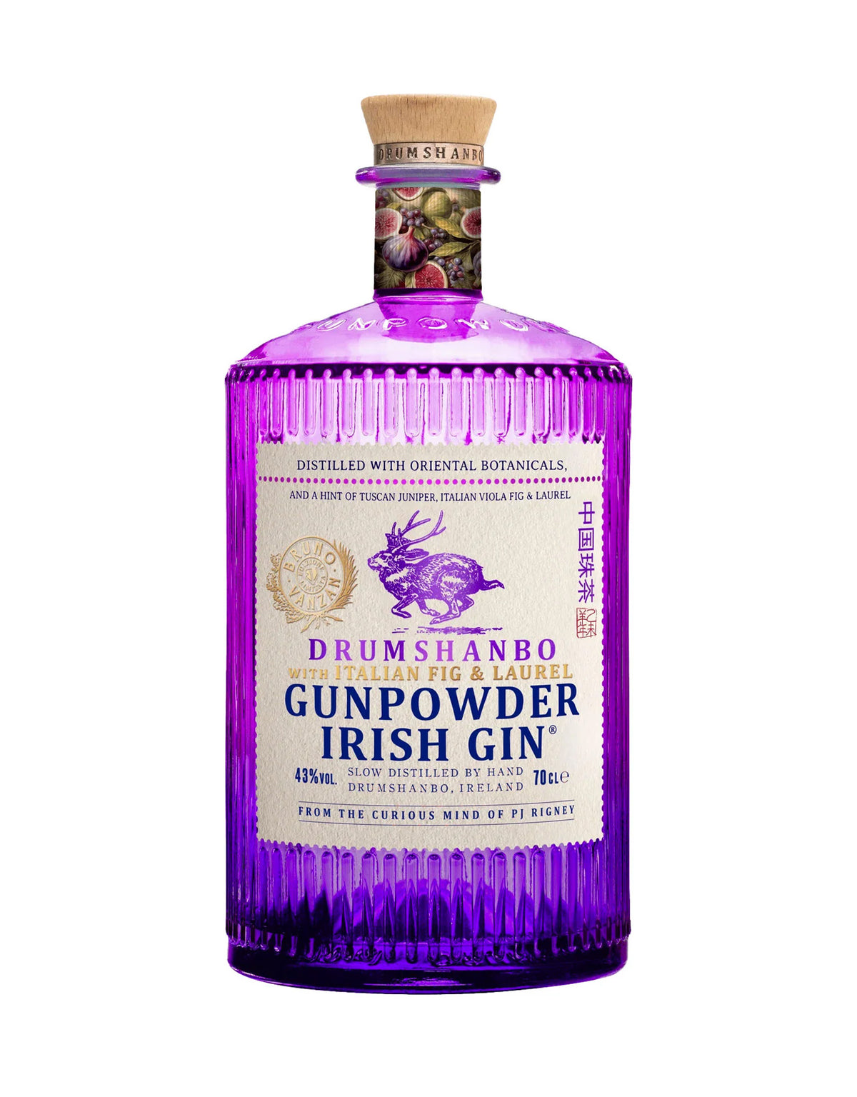 Drumshanbo Gunpowder Gin Italian Fig & Laurel