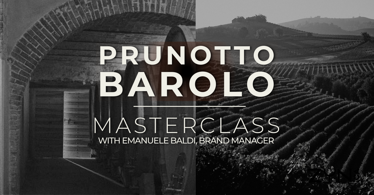 Prunotto Barolo | Hosted by Emanuele Baldi Estate Director
