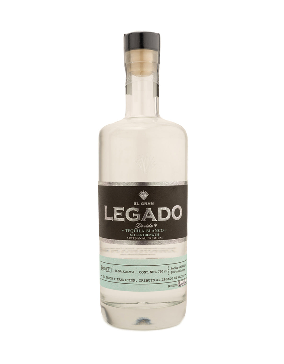 El Gran Legado de Vida Still Strength Artesanal Blanco Tequila