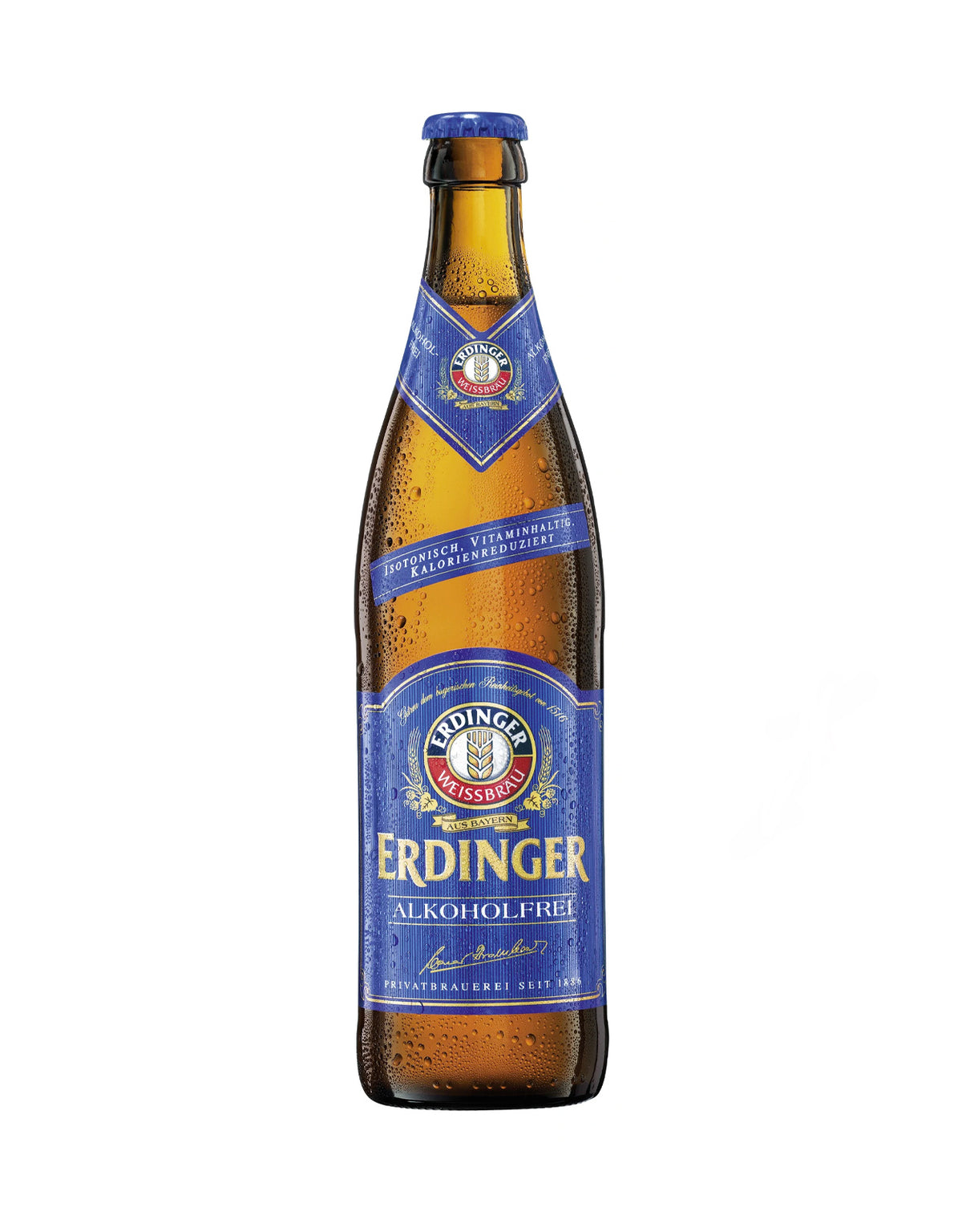 Erdinger Alkoholfrei (Non Alcoholic) 500 ml - 12 Bottles