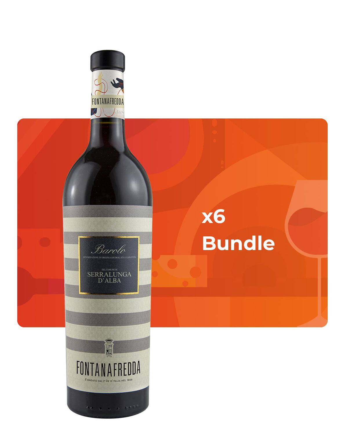 Fontanafredda Barolo Serralunga D'Alba - Bundle & Save