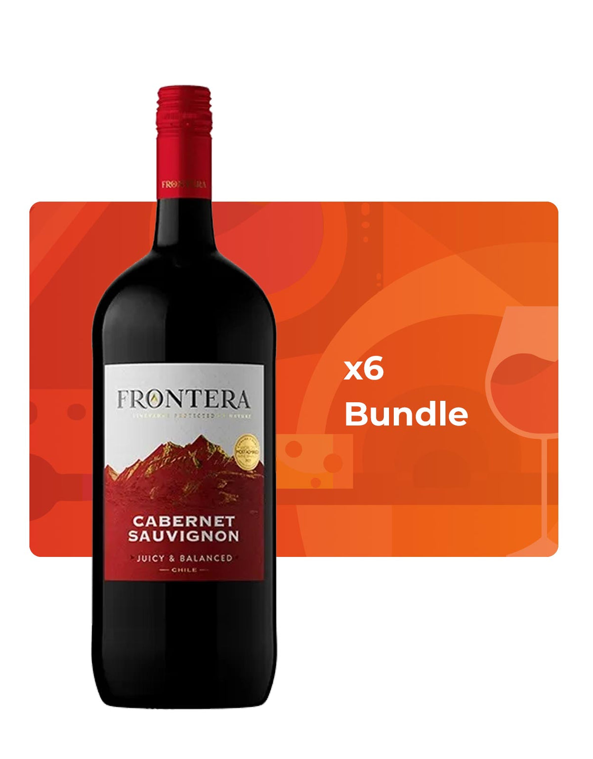 Frontera Cabernet Sauvignon 1.5 Litre Bottle - Bundle & Save