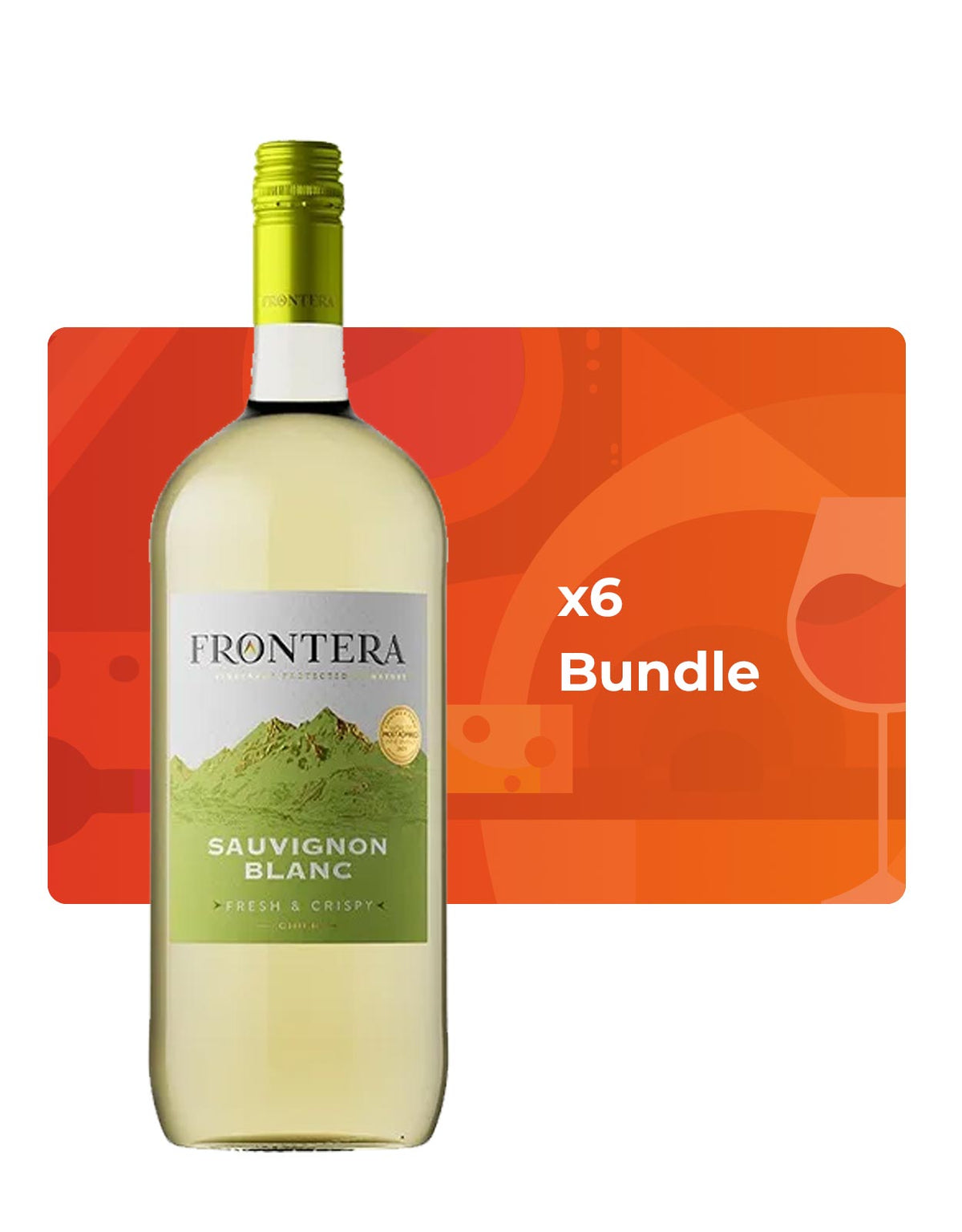 Frontera Sauvignon Blanc 1.5 Litre Bottle - Bundle & Save