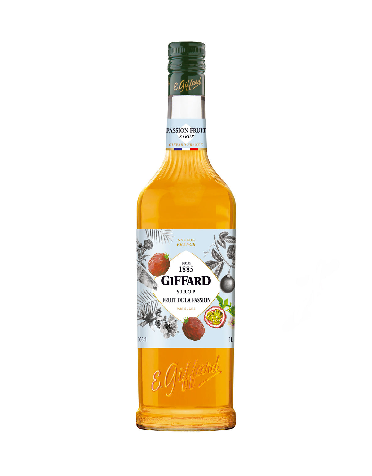 Giffard Passionfruit Syrup (Non Alcoholic) - 1 Litre Bottle