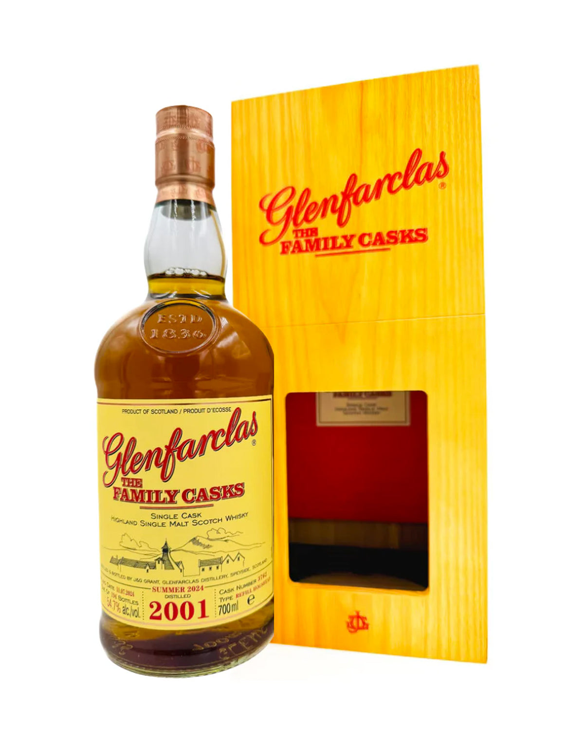 Glenfarclas Family Cask 2001 (Summer Release 2024)