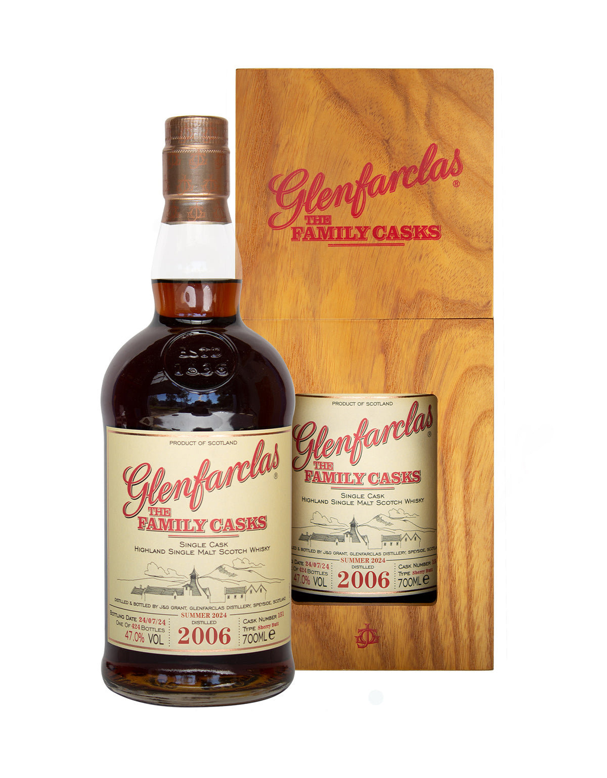 Glenfarclas Family Cask 2006 (Summer Release 2024)