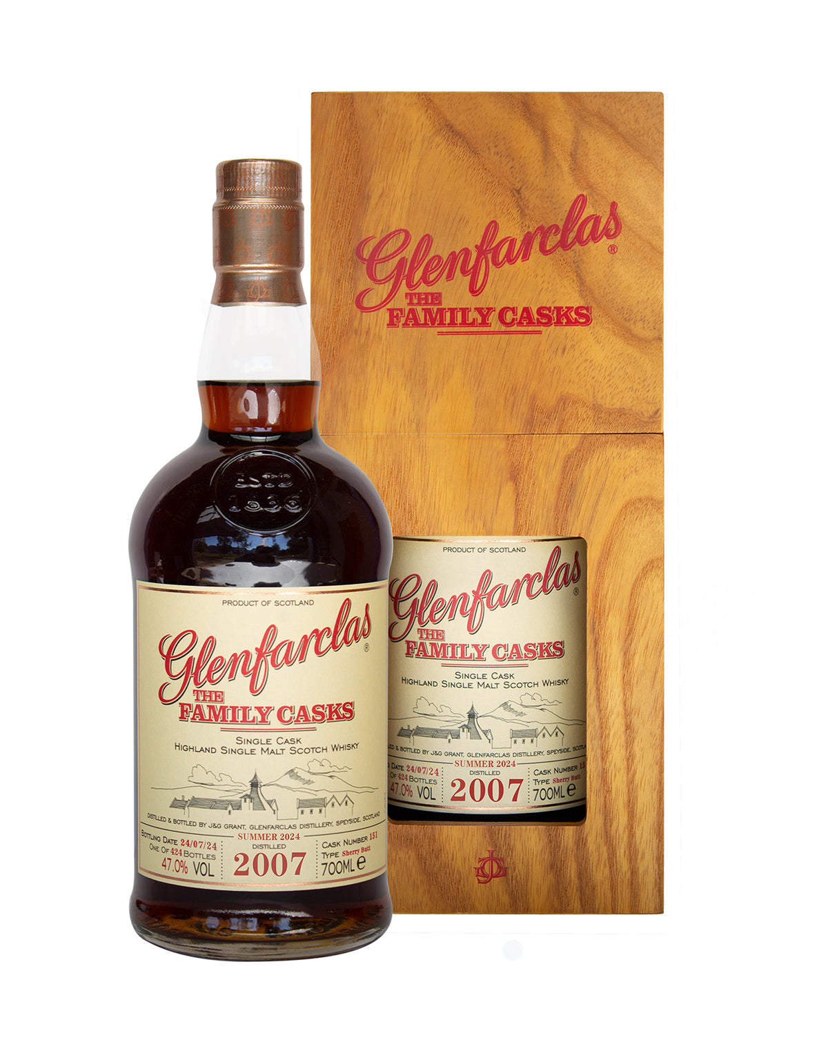 Glenfarclas Family Cask 2007 (Summer Release 2024)