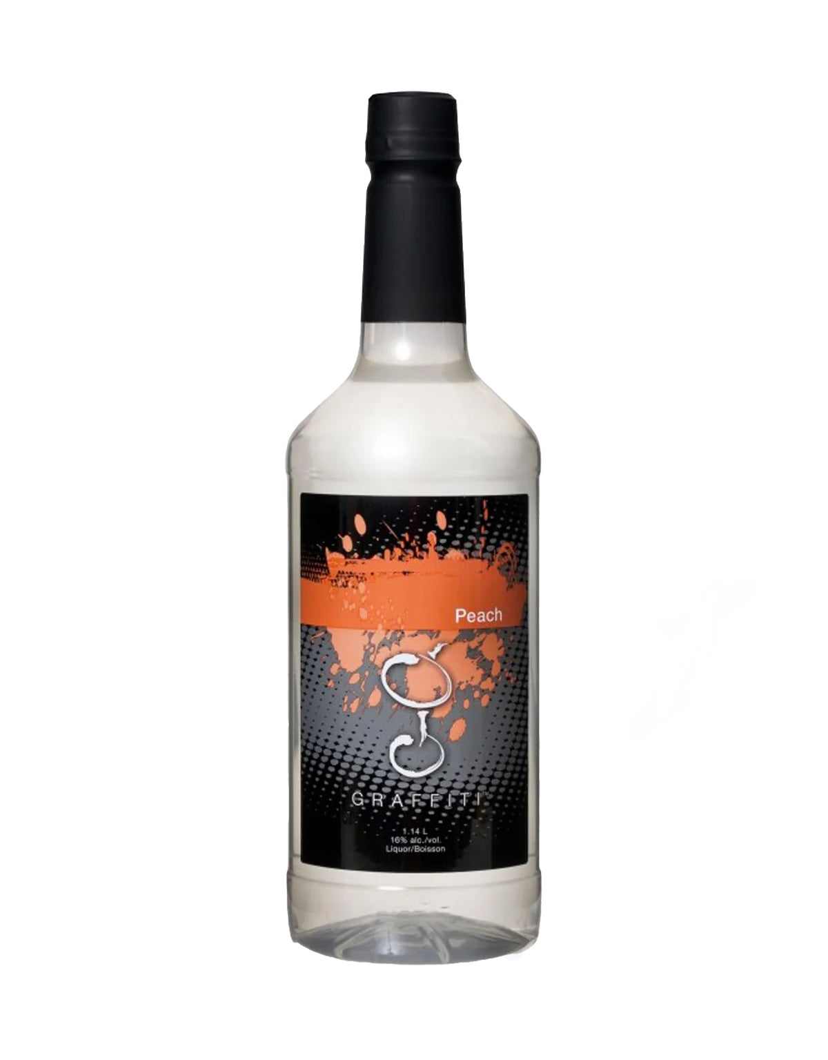 Graffiti Peach Schnapps - 1.14 Litre Bottle - ZYN THE WINE MARKET LTD.